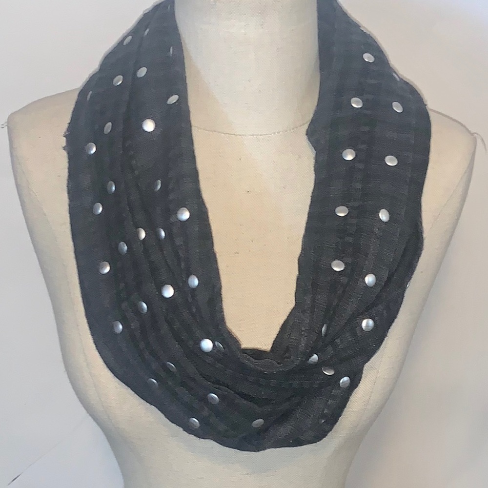 Studed Infinity Scarf